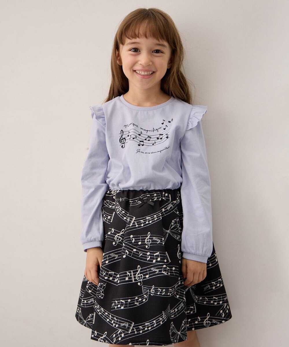 ANY KIDS 【WEB限定】7days プリント 長袖Tシャツ 