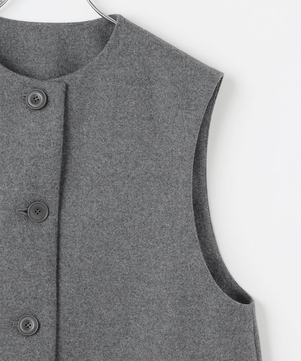 #Newans 大人気ジレが新素材で再登場！チュニックジレ 