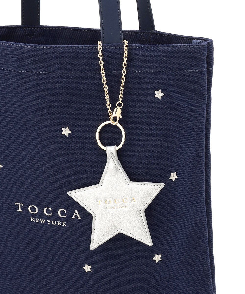 TOCCA 【chayさん着用】【WEB＆一部店舗限定・A4サイズ対応】LUCKY TWINKLE CANVASTOTE キャンバストートバッグ 
