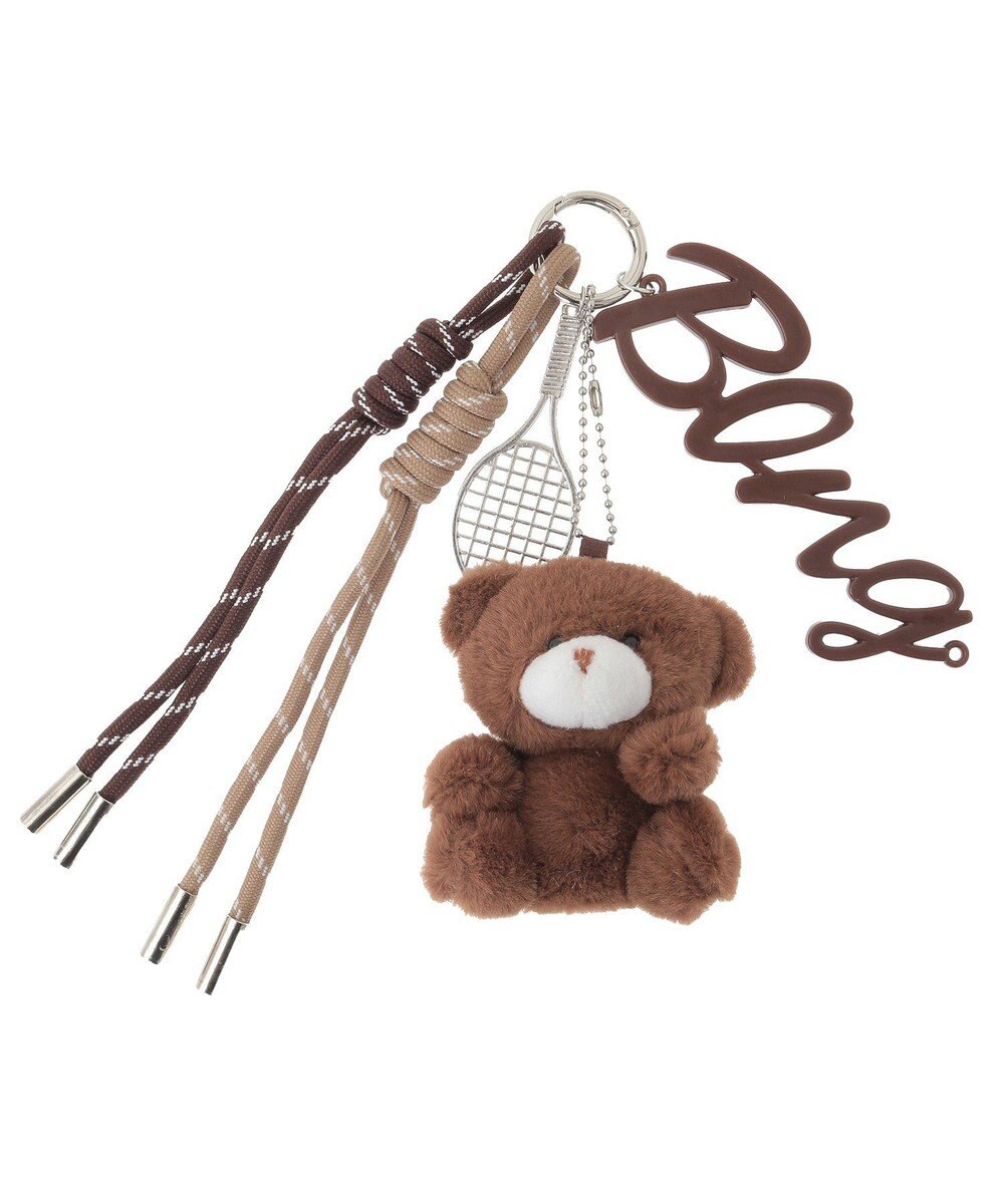 AMERICAN HOLIC クマ×ラケット チャーム 