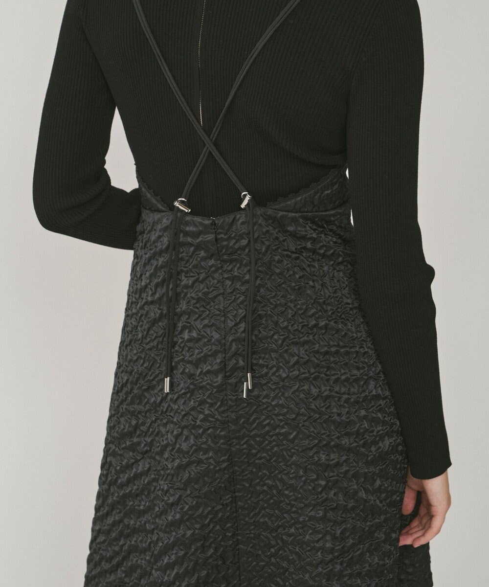 GRACE CONTINENTAL エンボスキャミワンピース 