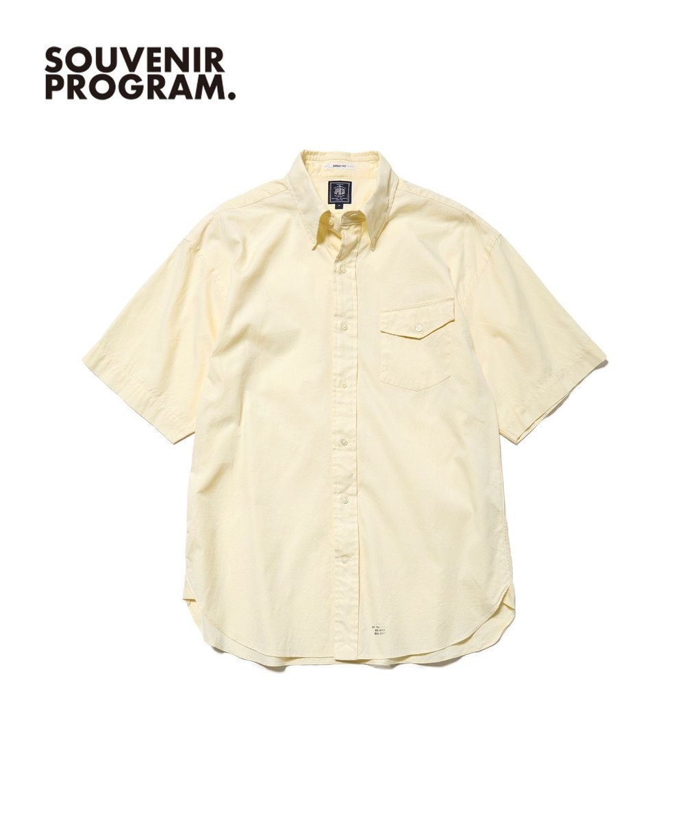 J.PRESS MEN 【J.PRESS ORIGINALS】【UNISEX】Oxford Half Sleeve Shirt / B.D. / Baggy-Fit 