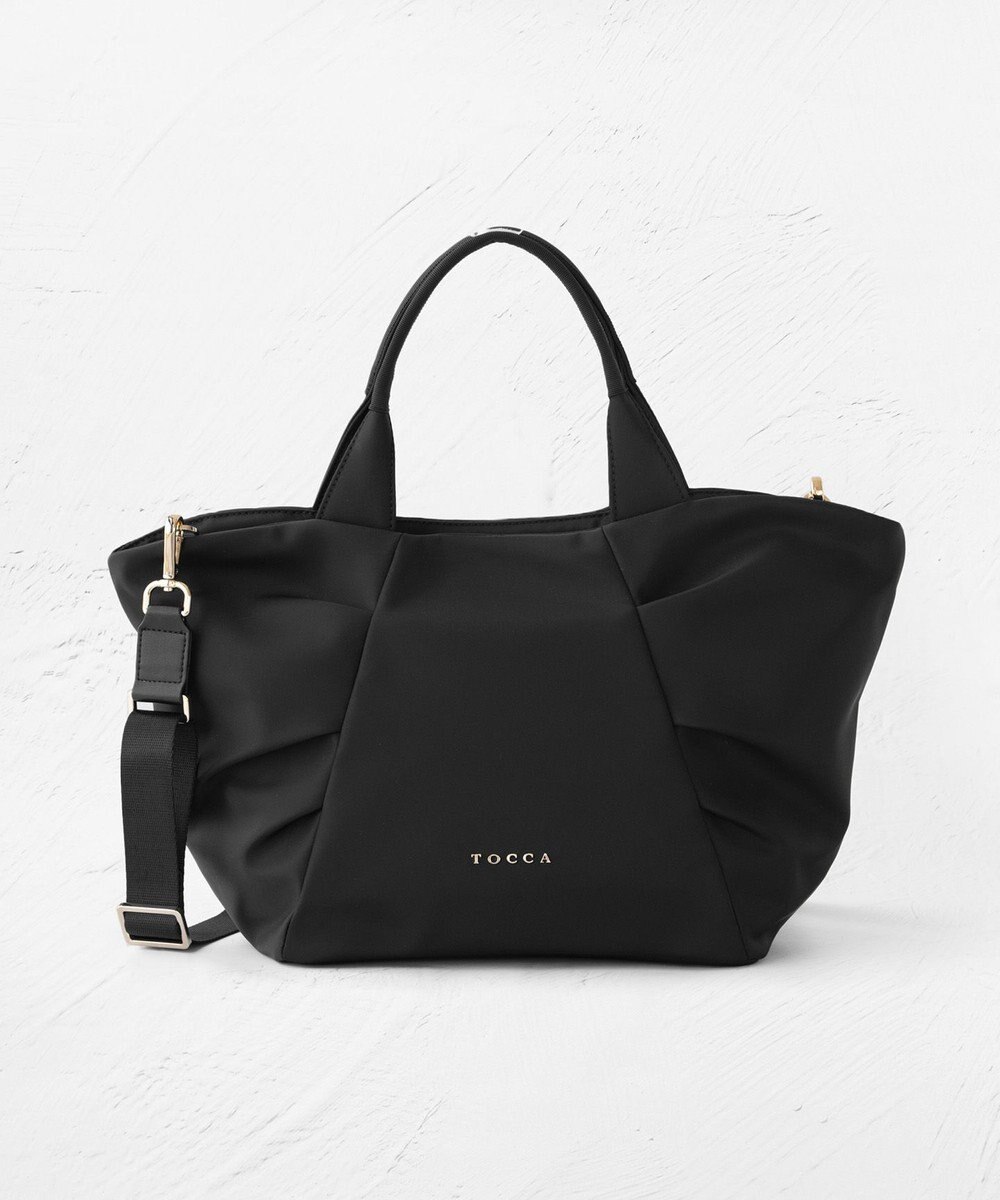 TOCCA 【八木アリサさん着用】RIBBON KNOT NYLONBAG ナイロントートバッグ 