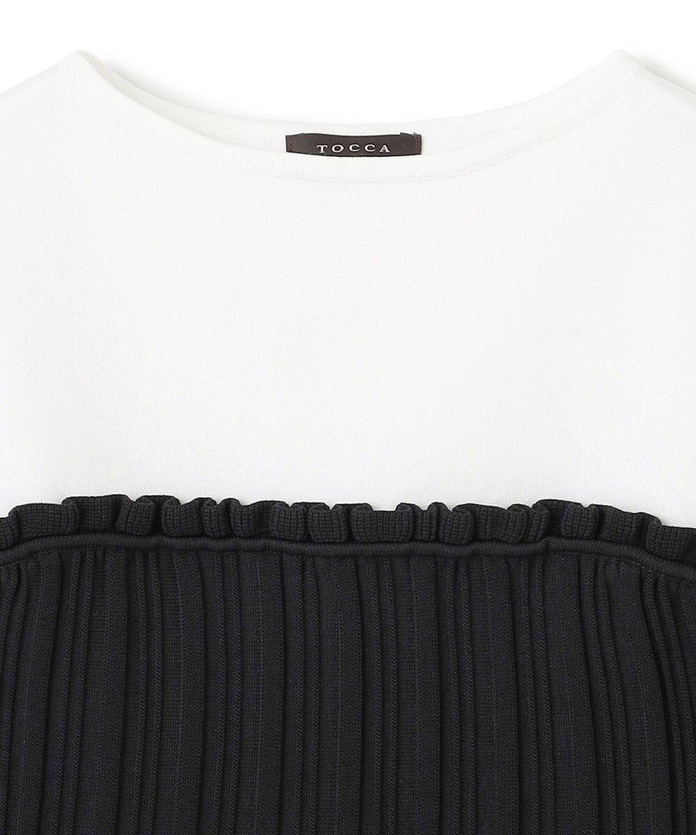 TOCCA FLOWER PATH ニットトップス 