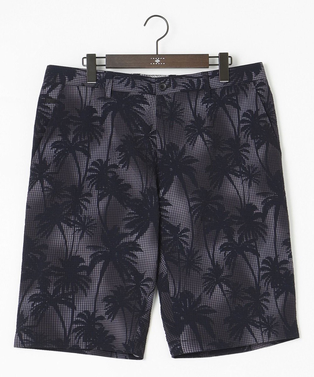 JOSEPH ABBOUD 【キングサイズ・驚きの多機能】ライトウェーブ リゾートプリントハーフパンツ 