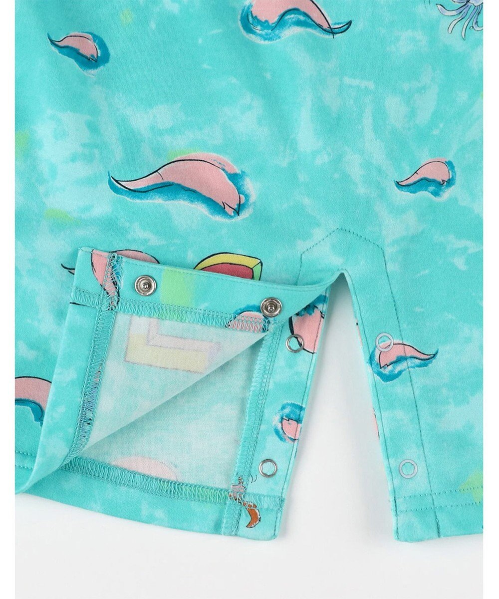 tsumori chisato SLEEP ツモリチサト ルームウエア ネグリジェ 綿100%(本体) 長袖 ロング丈 ロンパース ラグランスリーブ レディース UNX502 /ワコール 