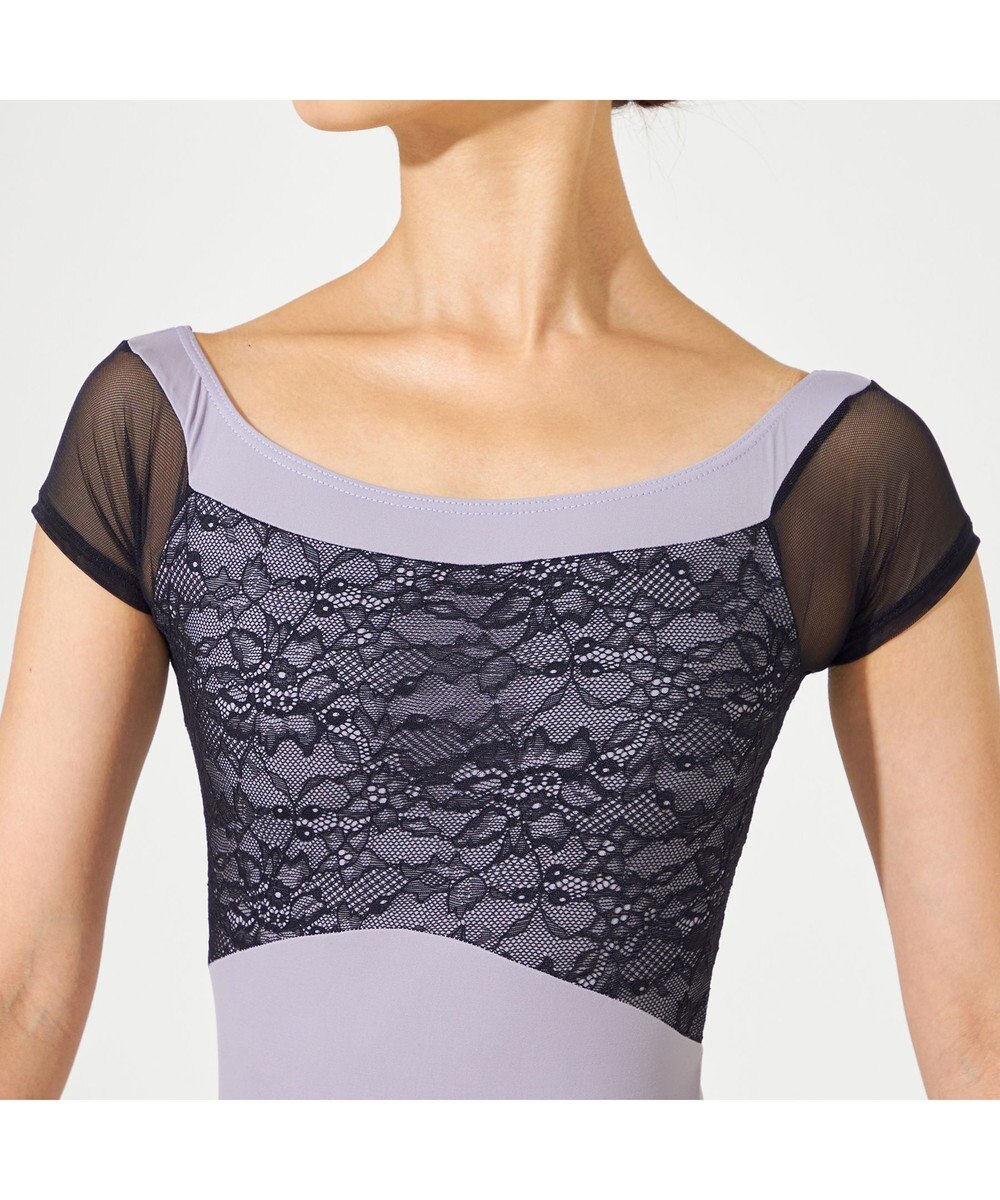 Chacott 【AKANE TAKADA】キャップスリーブレオタード 