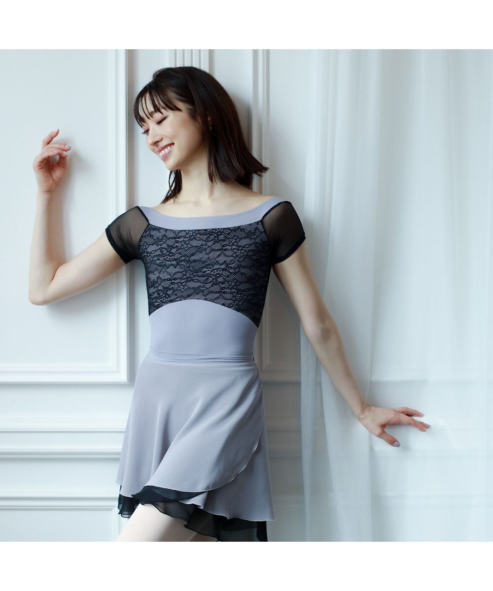 Chacott 【AKANE TAKADA】キャップスリーブレオタード 