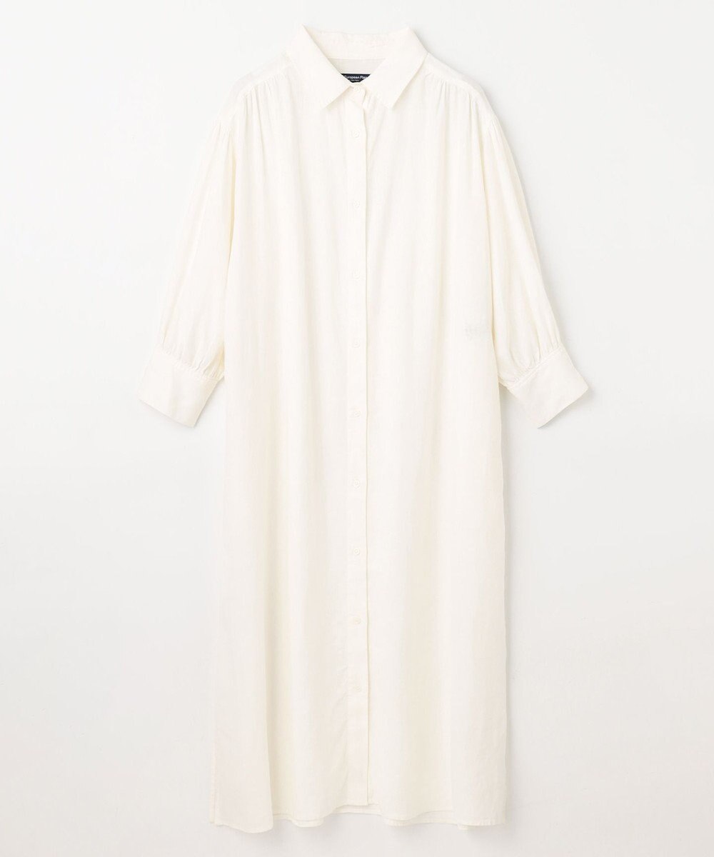 ANY ヨーロピアンリネンシャツワンピース 