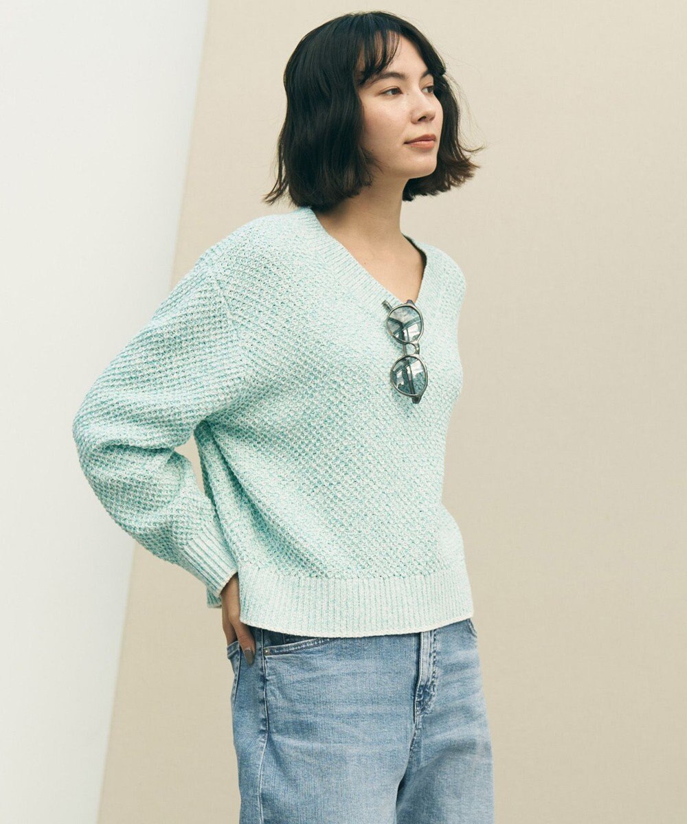 UNFILO メランジリンクス ニット 