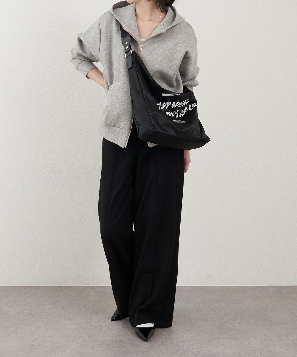 russet ステンシル風プリント ナイロン2WAYショルダーバッグ(SF-271) 