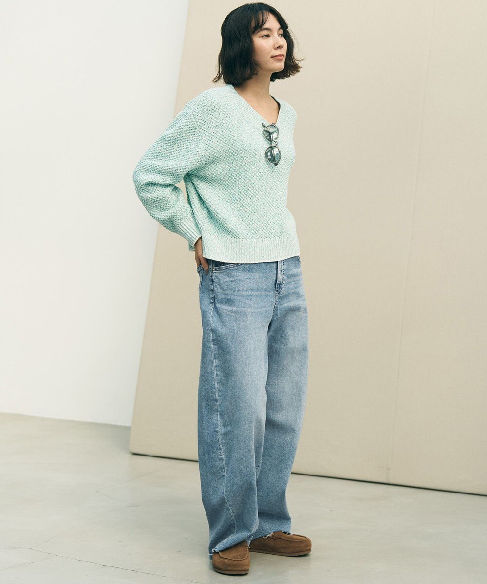 UNFILO メランジリンクス ニット 