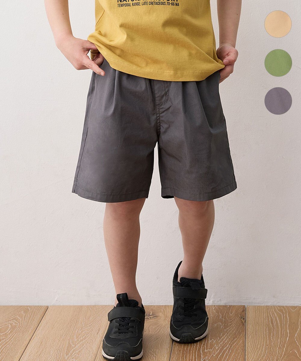 ANY KIDS ポプリン ハーフパンツ 