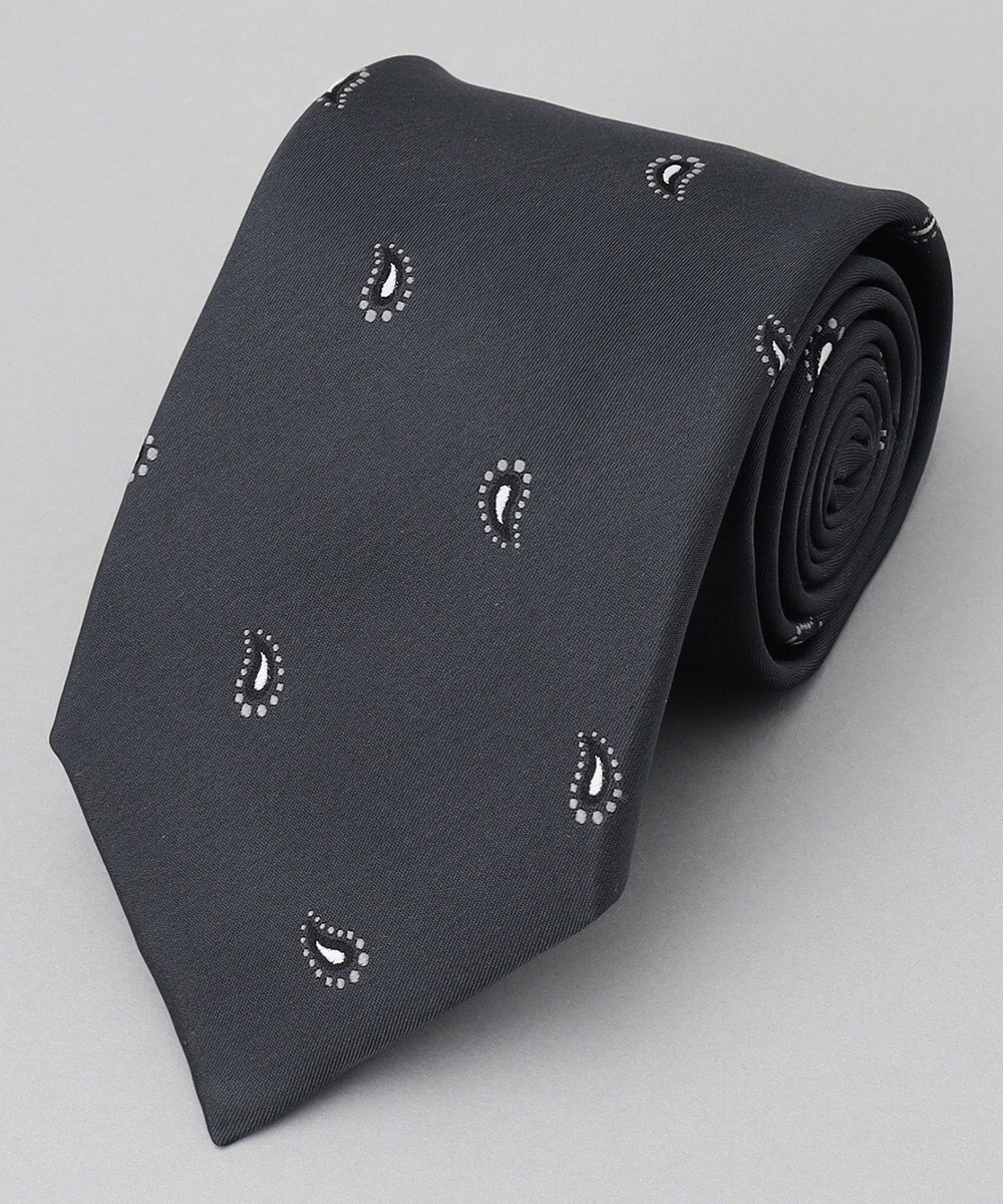 GOTAIRIKU GOTAIRIKU別注【日本製】シルク ネクタイ_ペイズリー小紋柄 