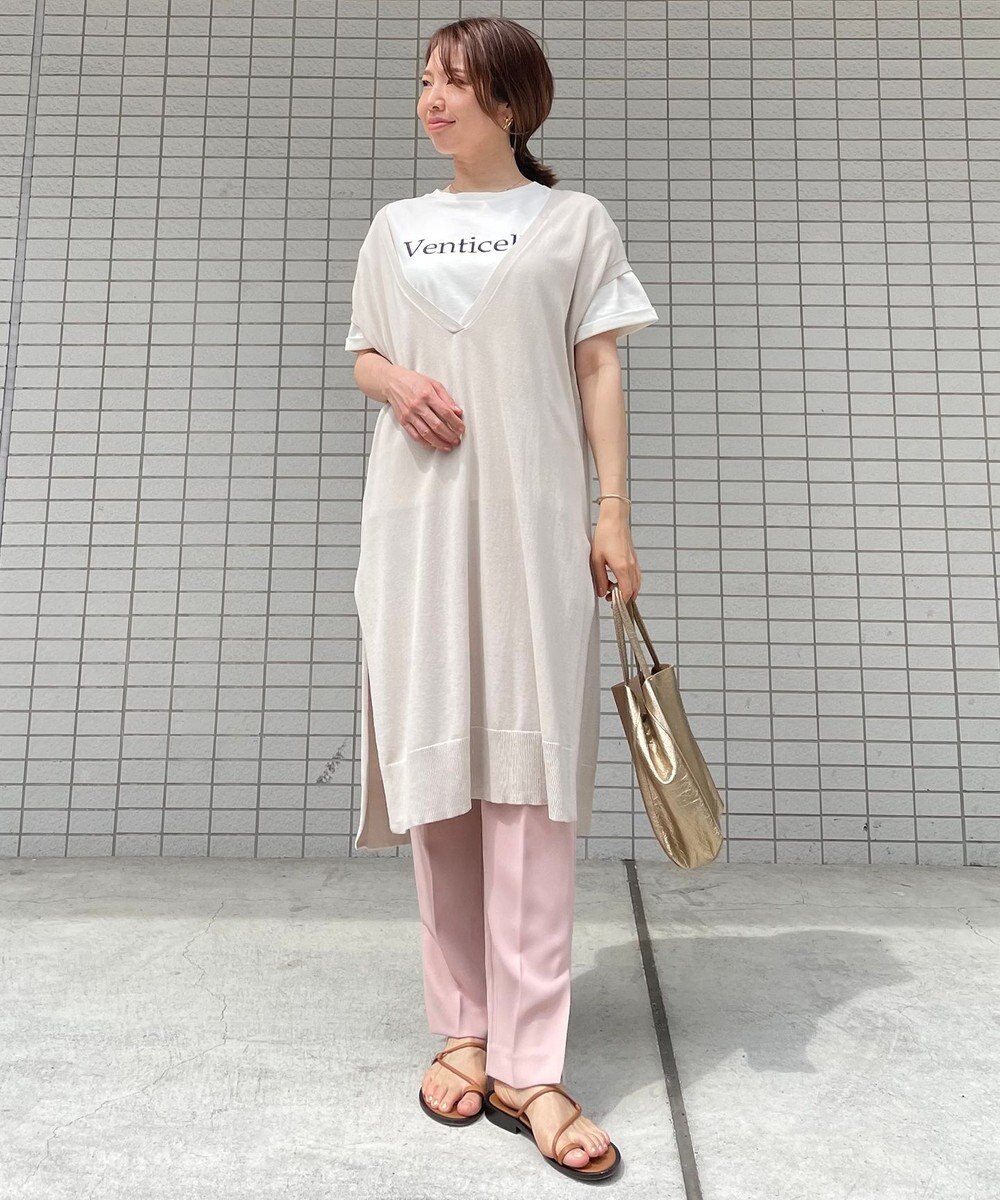 UNFILO 【撥水/ＵＶケア】ニットチュニック 