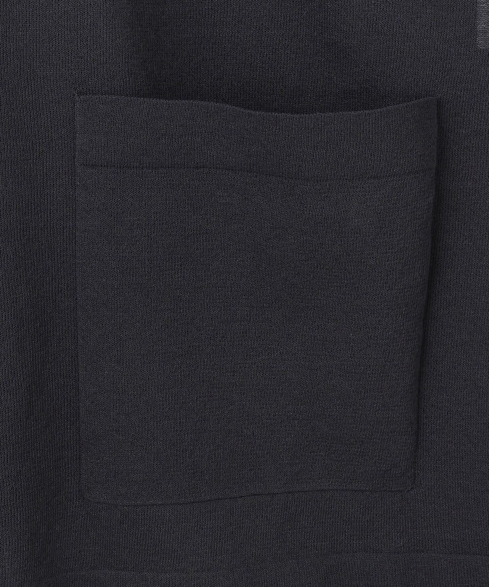 UNFILO シアーフォルムニット ジャケットジレ 