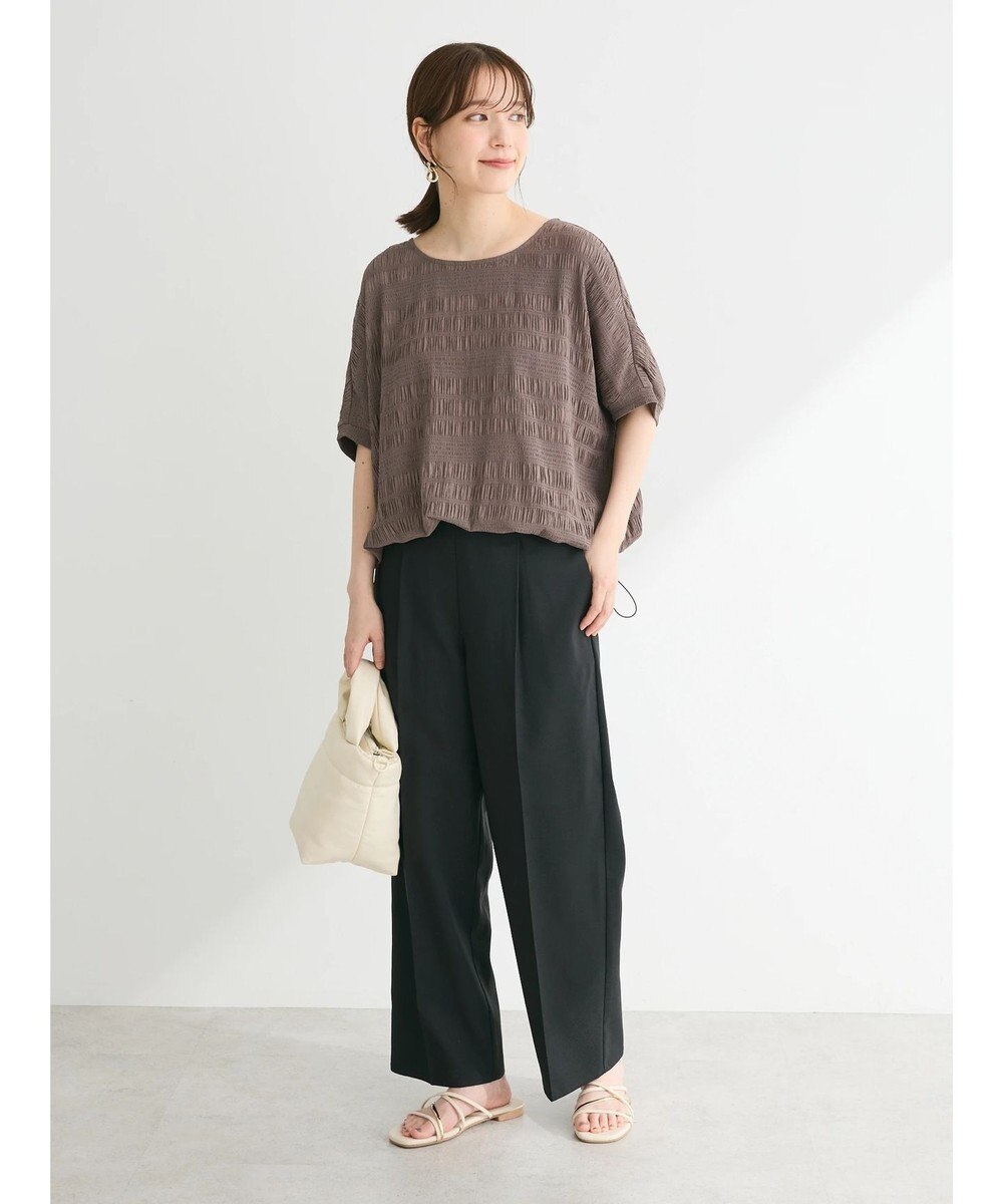 Green Parks 接触冷感　きれいシルエットパンツ（ワイド） 