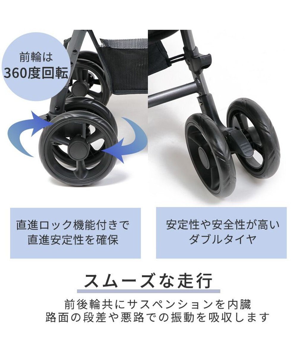 PET PARADISE smooca ハンドフル ペットカート  《ブラック》 