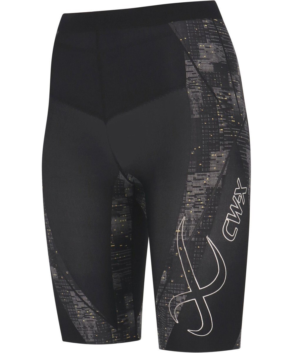 CW-X 【WOMEN】 CW-X レディース スポーツタイツ ハーフ(ひざ上丈) 下半身サポート(股関節・腰・おしり・ふともも) マラソン 球技 HZY695 /ワコール 