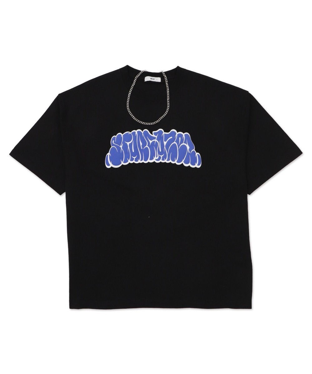 WEGO 【ユニセックス着用ITEM】アクセ付きグラフィックT（SS） 