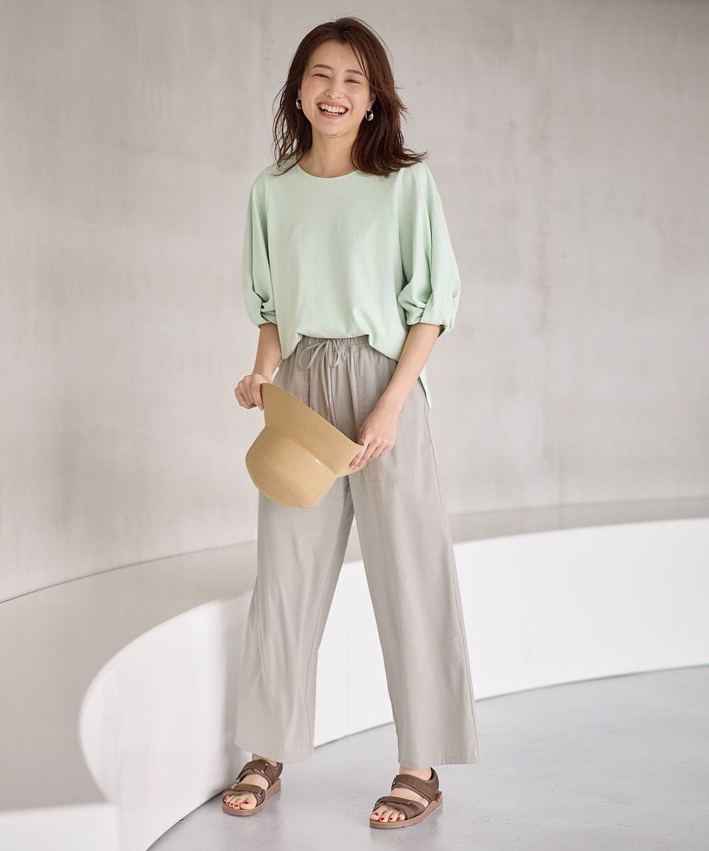 ANY シルケットスムース タックスリーブプルオーバー 