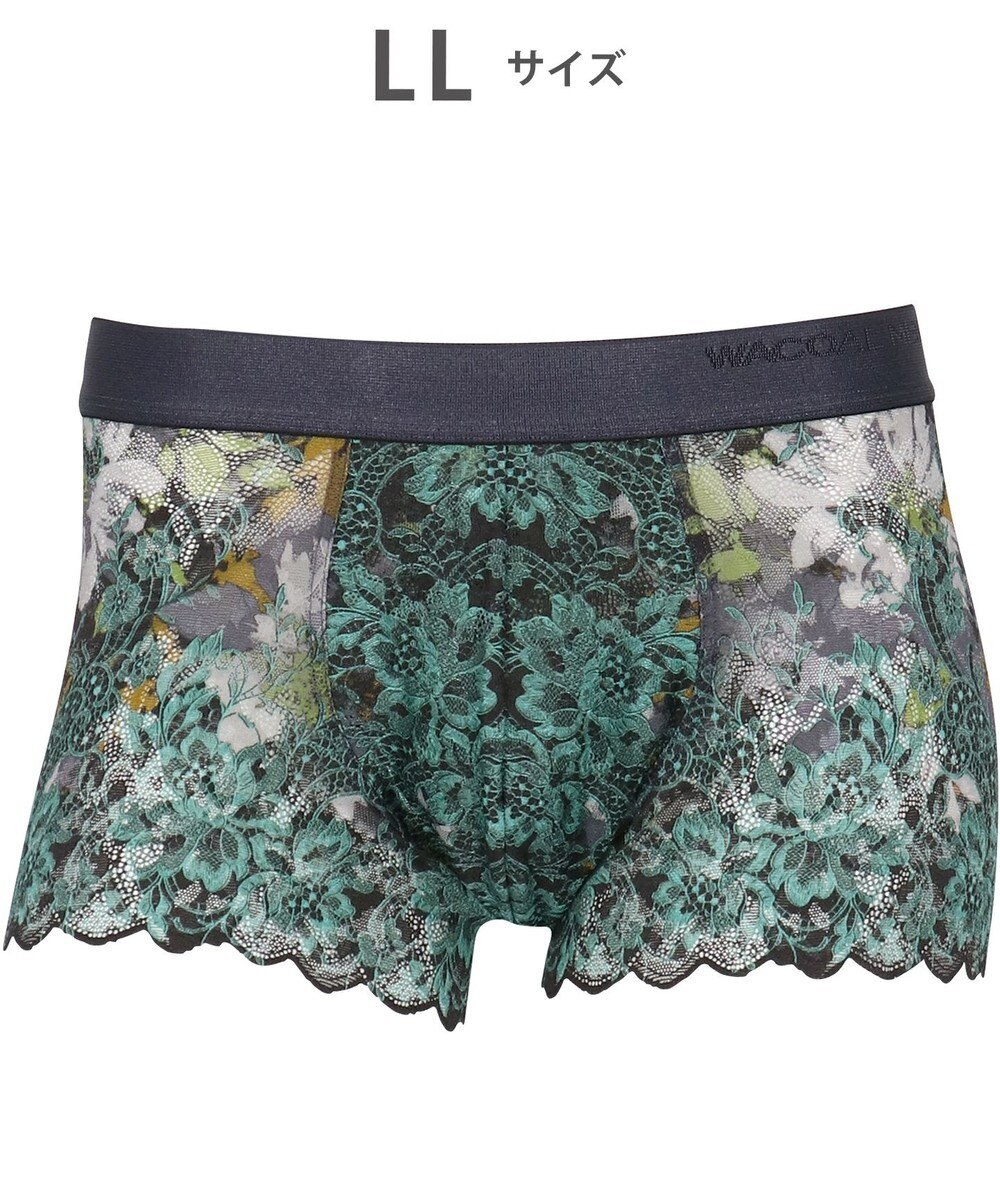 WACOAL MEN WACOAL MEN ボクサーパンツ 【レースボクサー】 フロント快適グラマラス 通気性 前閉じ 下着 メンズ WT3827 /ワコールメン 