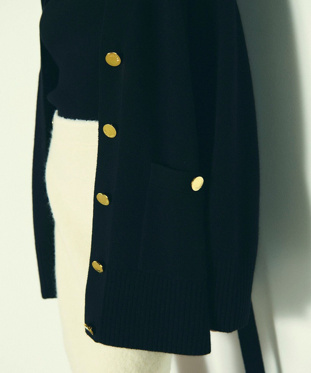 GRACE CONTINENTAL メリノウールニットカーディガン 