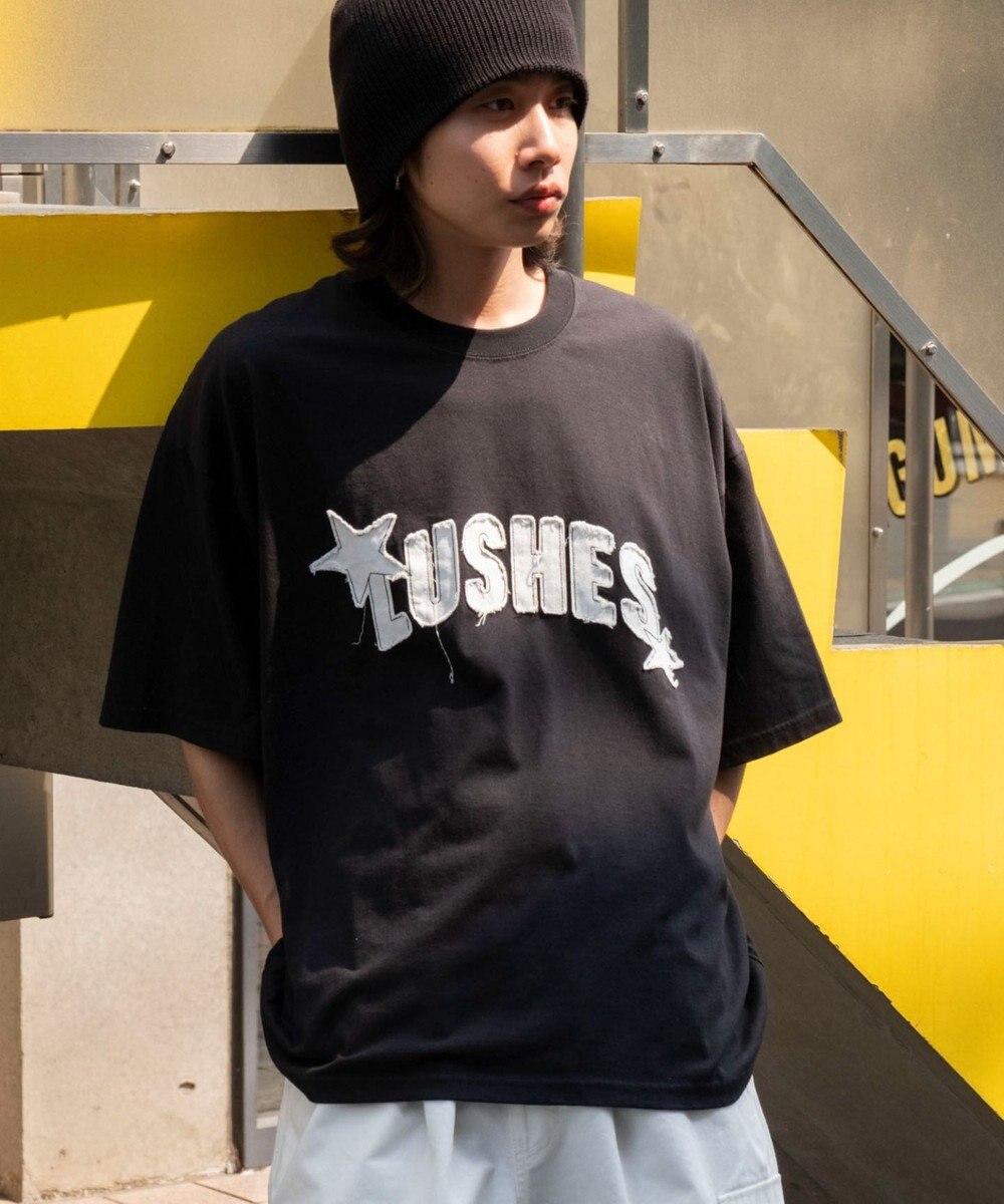 WEGO ダメージアップリケグラフィックT（SS） 