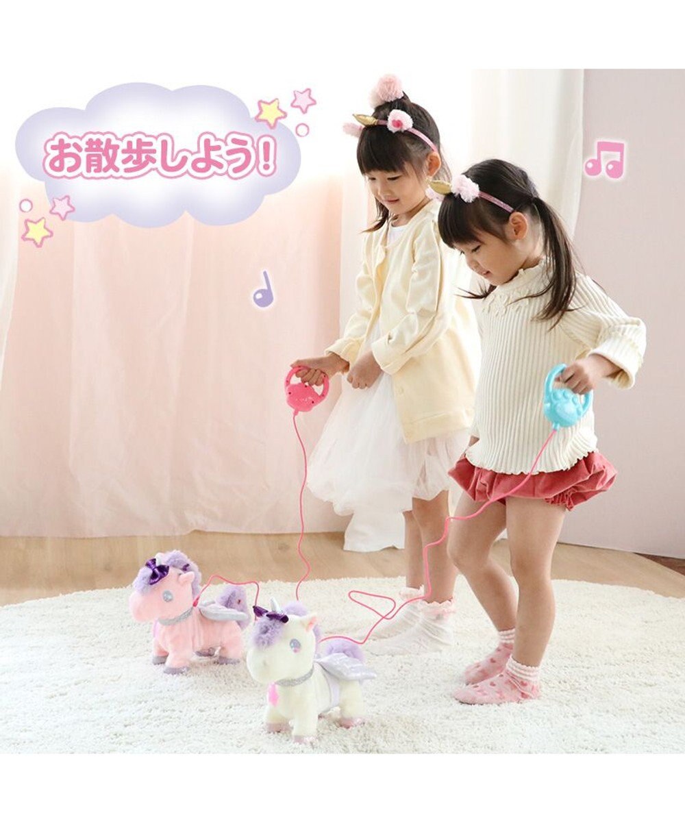 Mother garden マザーガーデン とことこおさんぽシリーズ ユニコーン デコってきらきゅん スペシャルセット クリーム / ピンク 