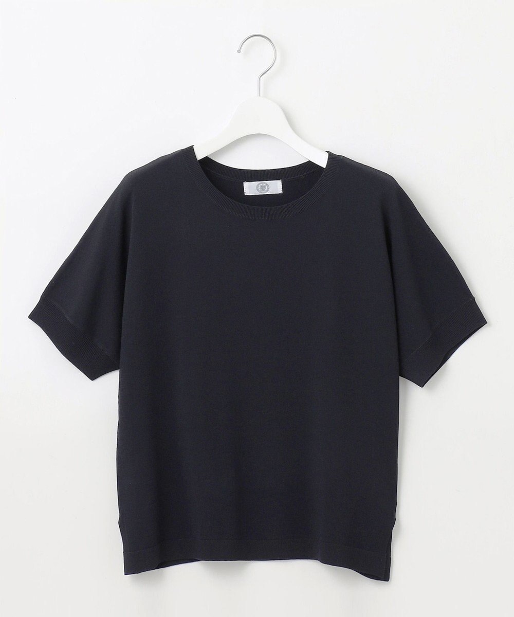 J.PRESS LADIES L 【洗える】レーヨンエリートストレッチ ドルマン ニット 