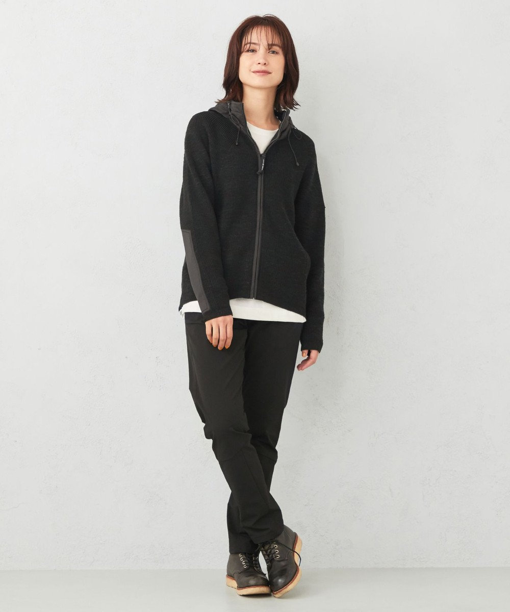 JOSEPH ABBOUD MOUNTAIN 【UNISEX】日本素材 ストレッチニットパーカー 