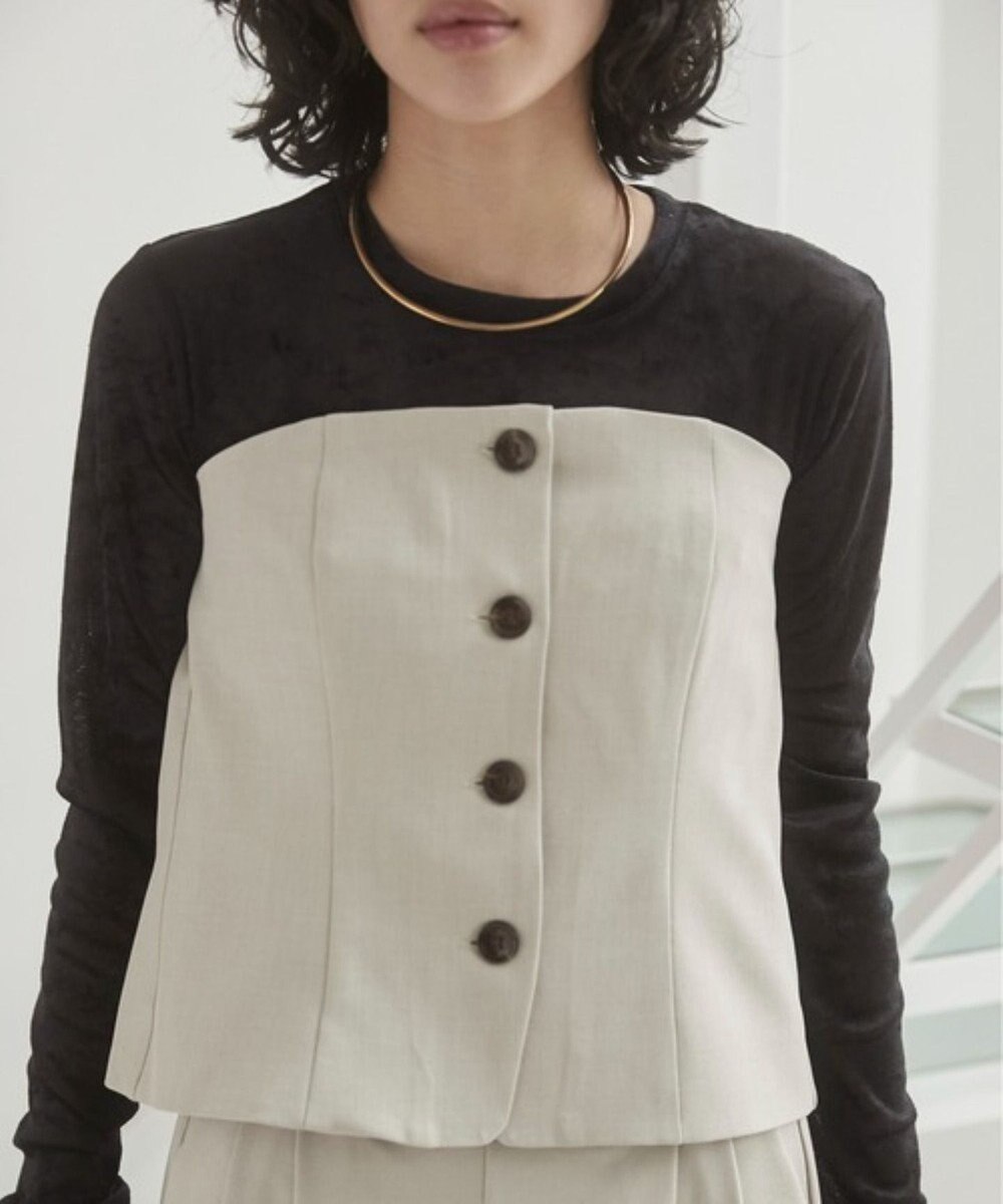 WEGO 【ANGIE VINTAGE】ベアトップビスチェ 