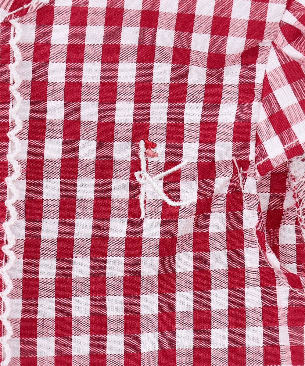 組曲 KIDS 【80-100㎝】ギンガム セットアップ 