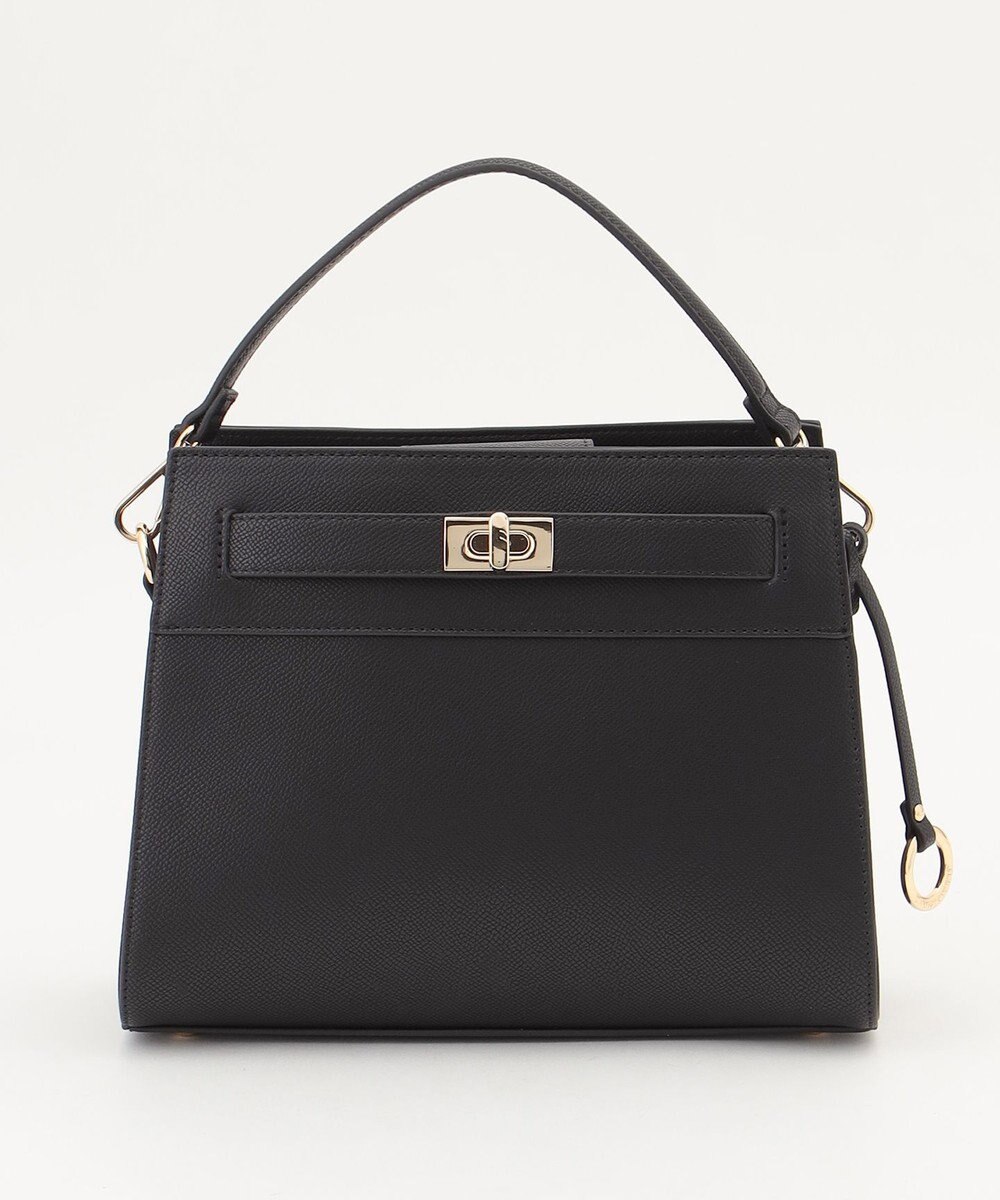 組曲 ベルトデザインスクエアショルダーバッグ 