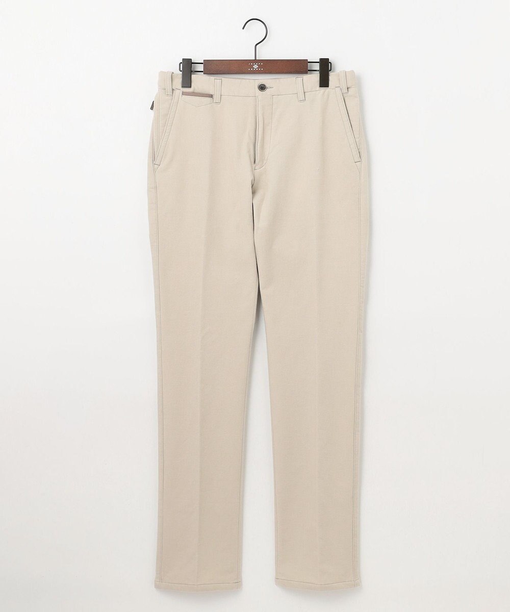 JOSEPH ABBOUD 【ウエストも伸びる！/2WAYストレッチ/暖かい/オーガニック】オーガニックコットン ウオーム パンツ 