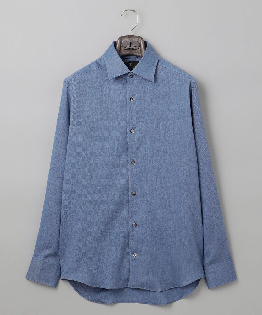GOTAIRIKU GOLD LABEL/WEB&一部店舗限定【Thomas Mason】コットンカシミヤ フラノシャツ 