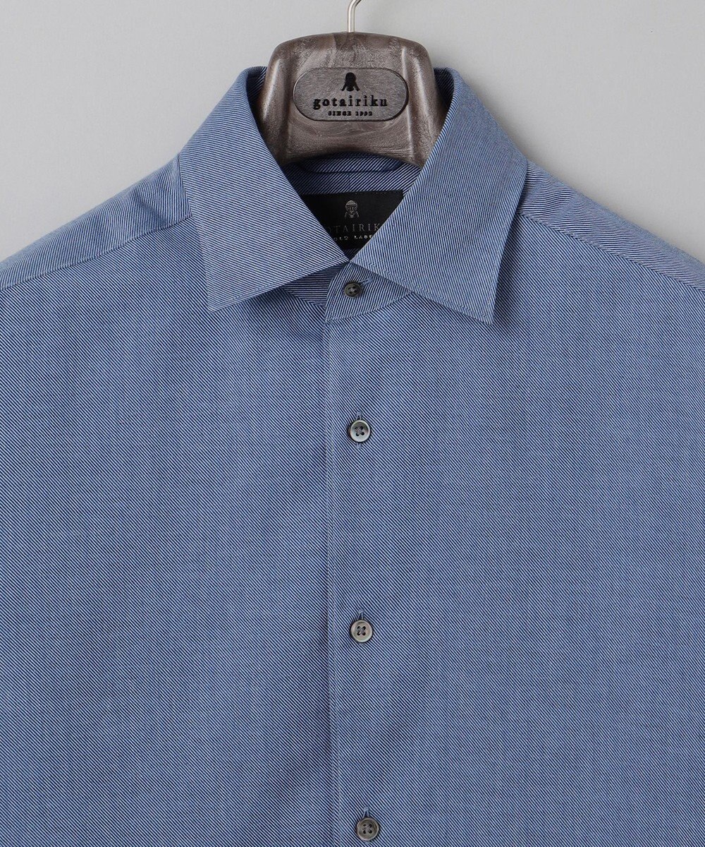 GOTAIRIKU GOLD LABEL/WEB&一部店舗限定【Thomas Mason】コットンカシミヤ フラノシャツ 