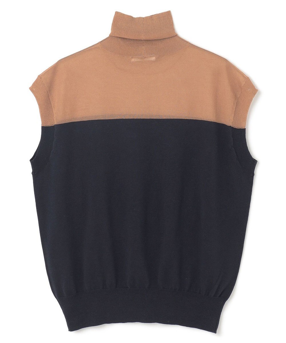 BEIGE， 【洗える】CARNOT / バイカラーニット 