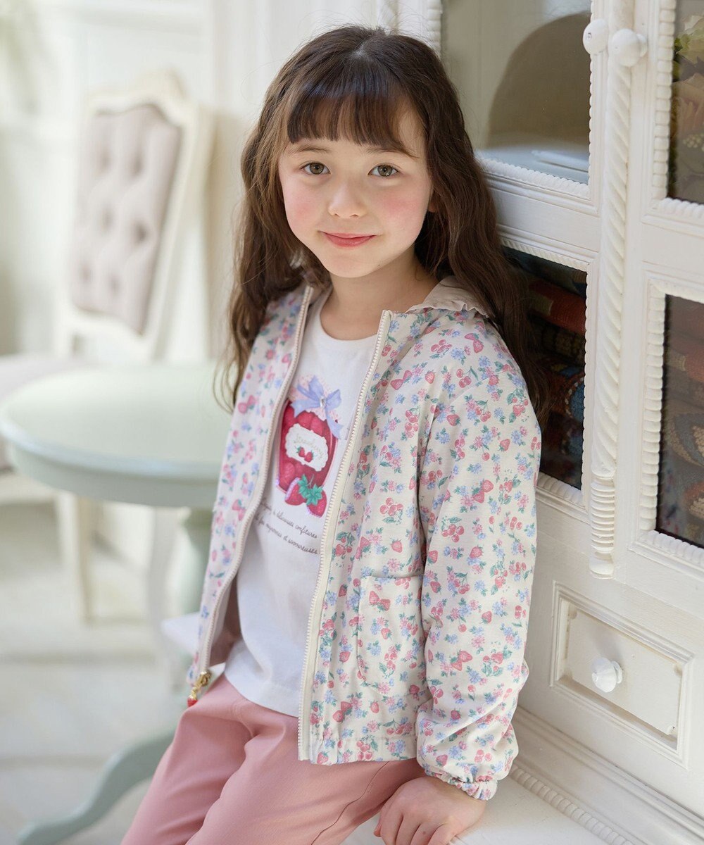 ANY KIDS 【チェリーベリーシリーズ】シャカシャカ リバーシ ブルゾン 