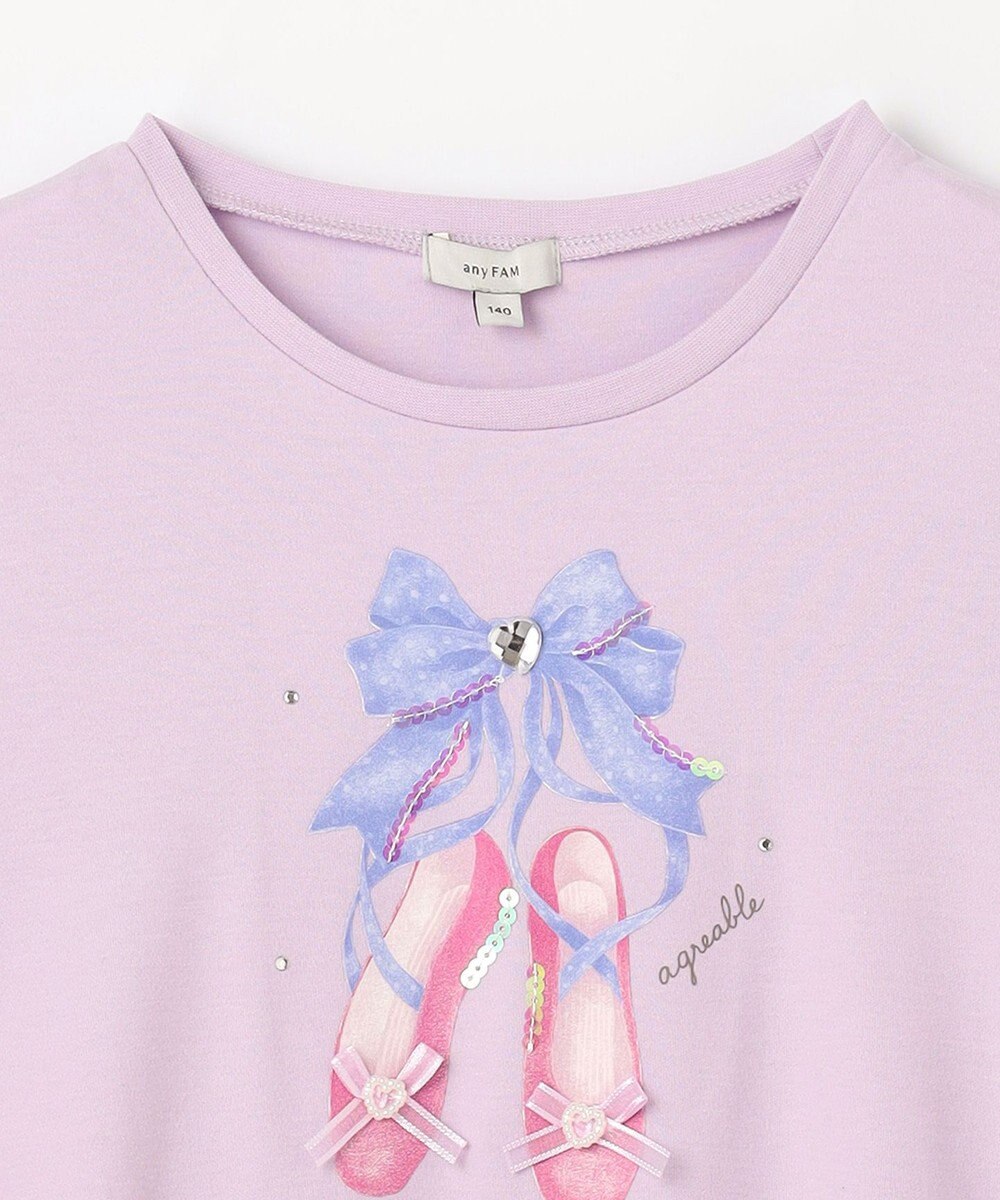 ANY KIDS トゥシューズバックシャン長袖Tシャツ 