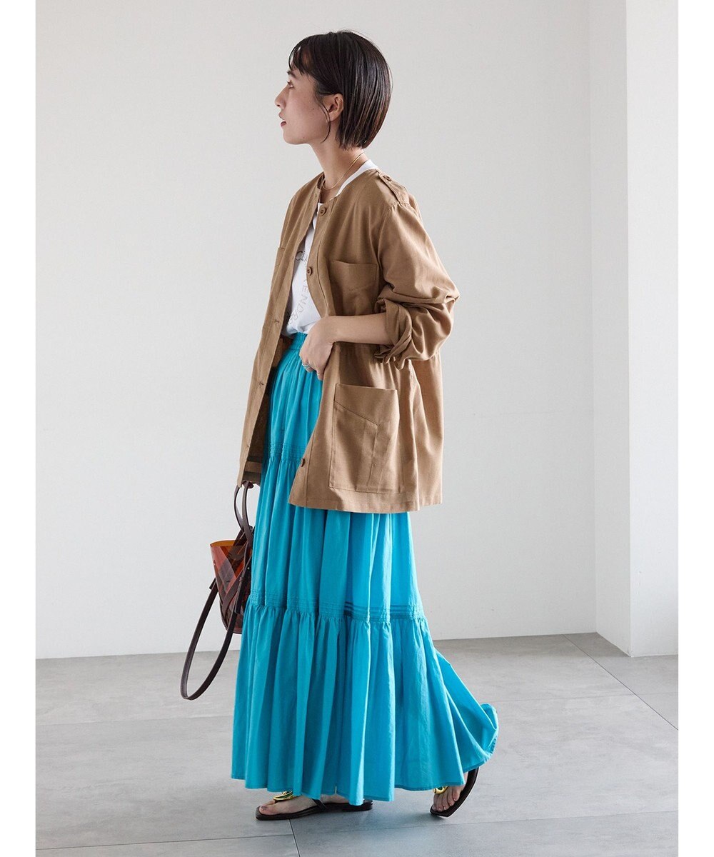 Te chichi ノーカラーサファリジャケット《2026 spring catalog item》 