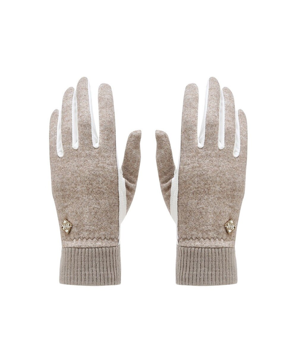 DAKS 【DAKS GOLF】ニット＆羊革グローブ 