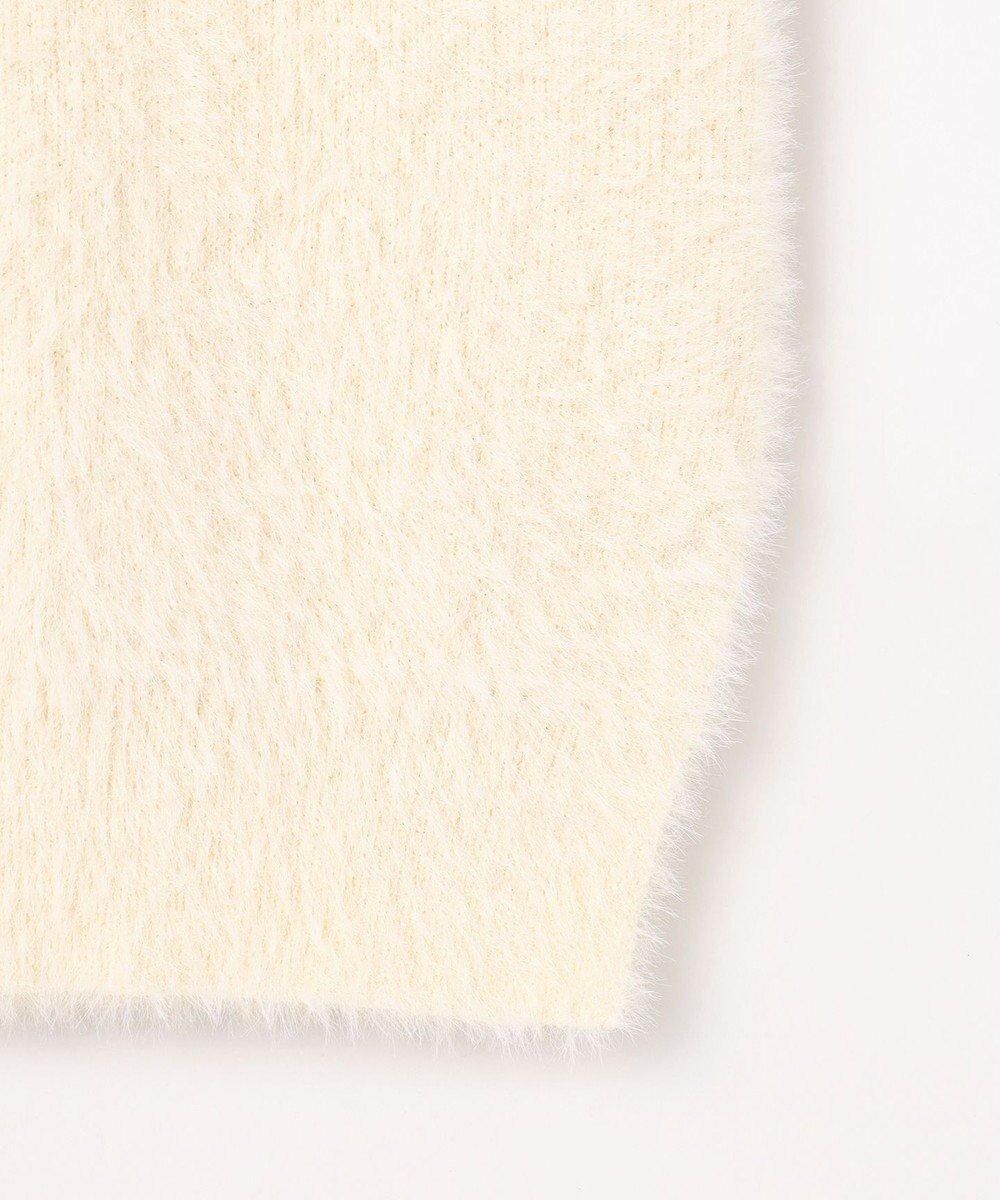 ANY SIS 【前後着用可】シャギーニット ベスト 