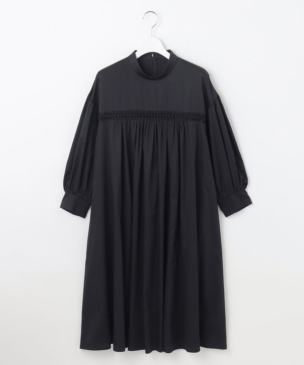 23区 S 【SLOW/一部店舗限定】ウォッシュドコットンサテン ワンピース 