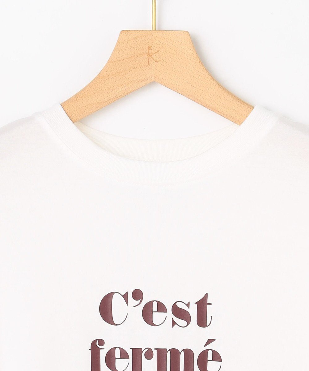 組曲 L 【加藤ローサさん着用】プリントロング Tシャツ 