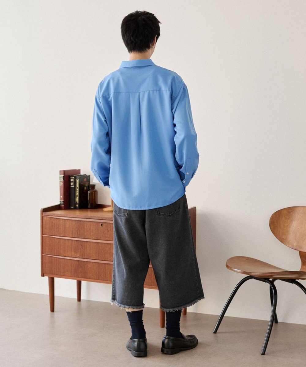 WEGO クロップドワイドデニムパンツ 