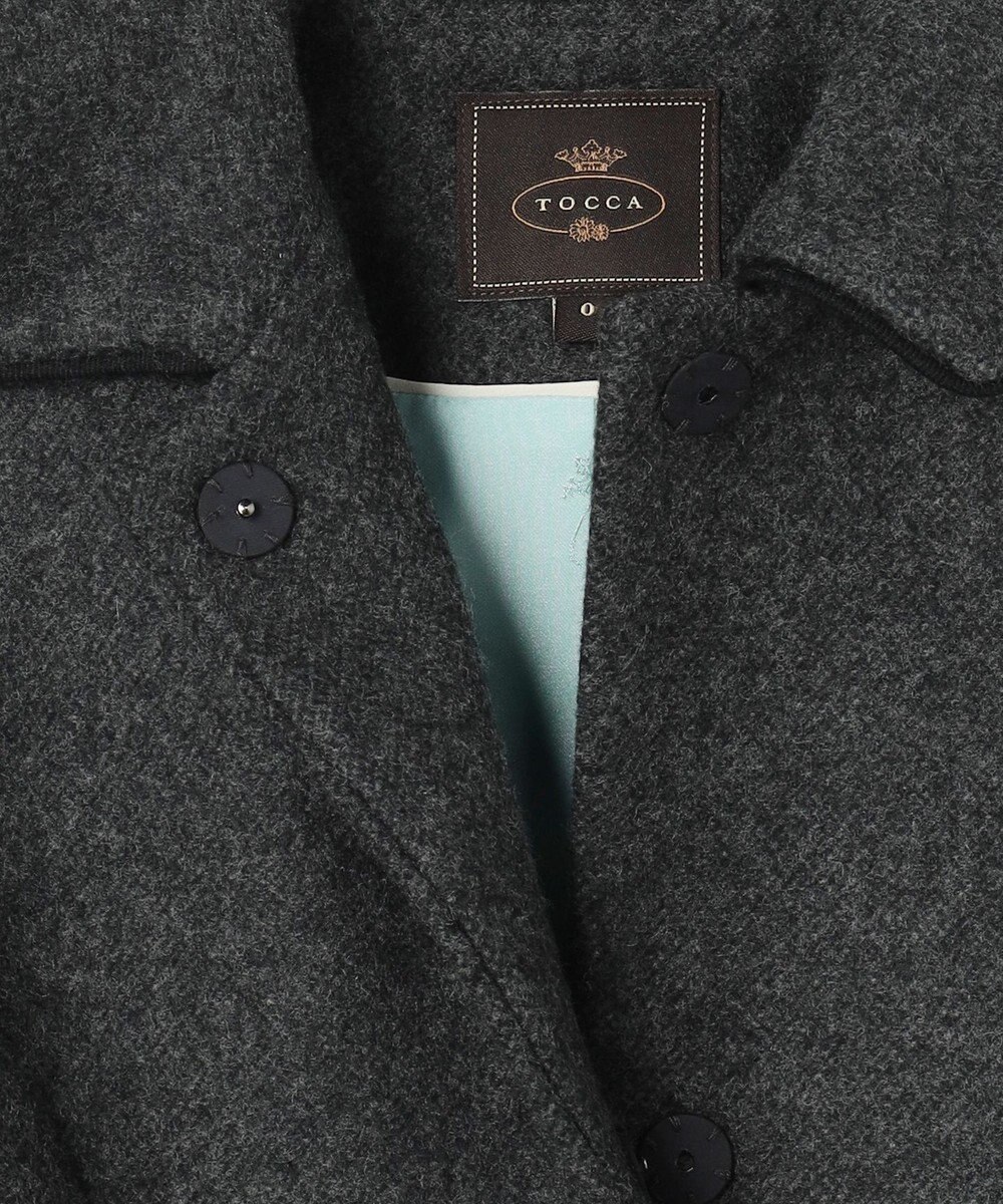 TOCCA 【消臭】BITTER CARAMEL CHOCOLATE ウールコート 