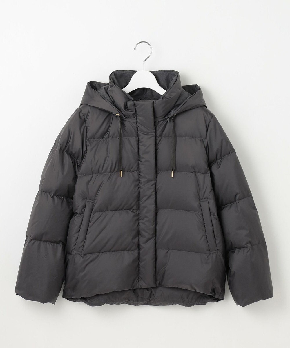 23区 L 【洗える/撥水加工】シレータフタ コンパクト ダウンコート 