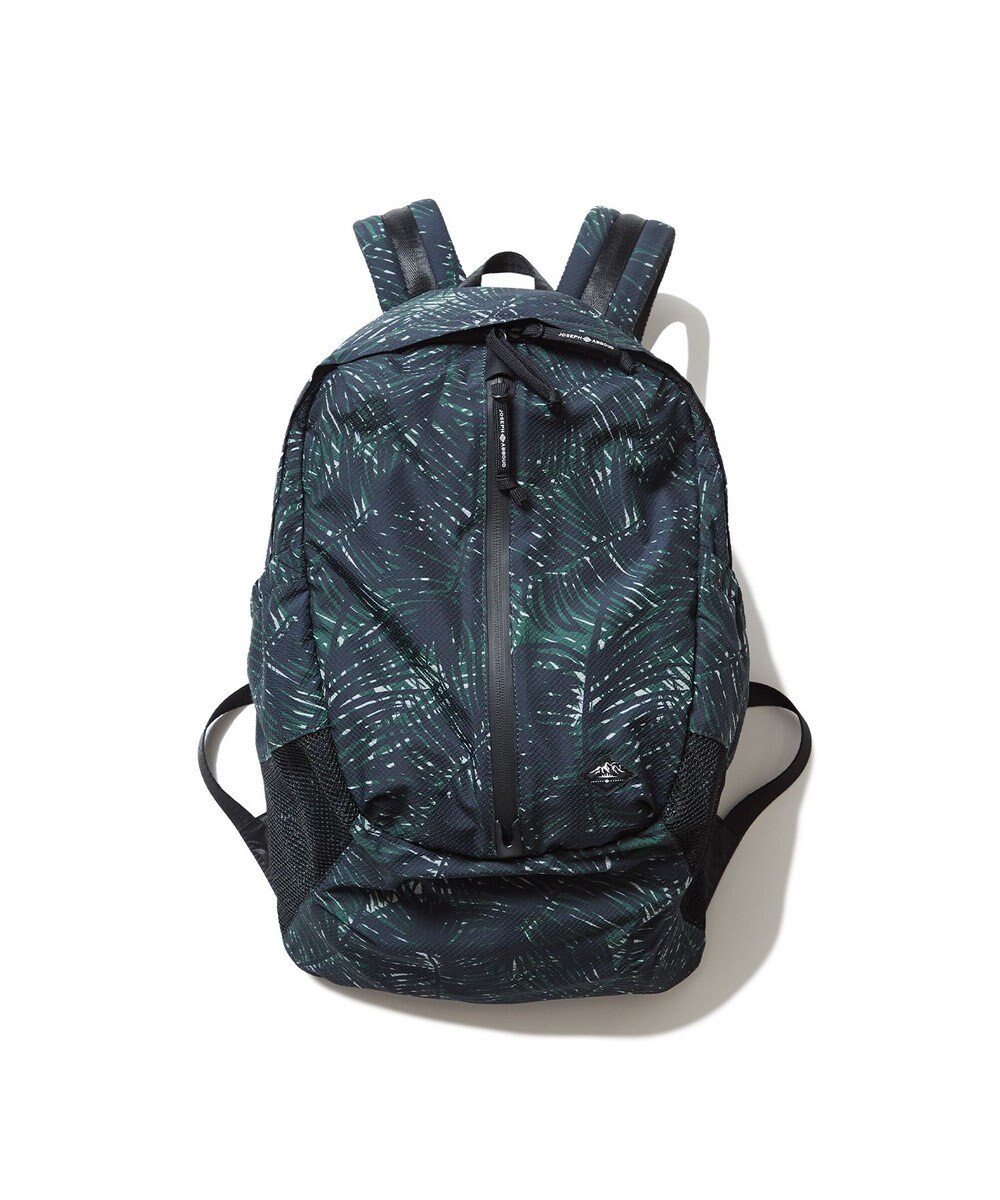 JOSEPH ABBOUD MOUNTAIN 【UNISEX】3Dエンボスリーフ バックパック 