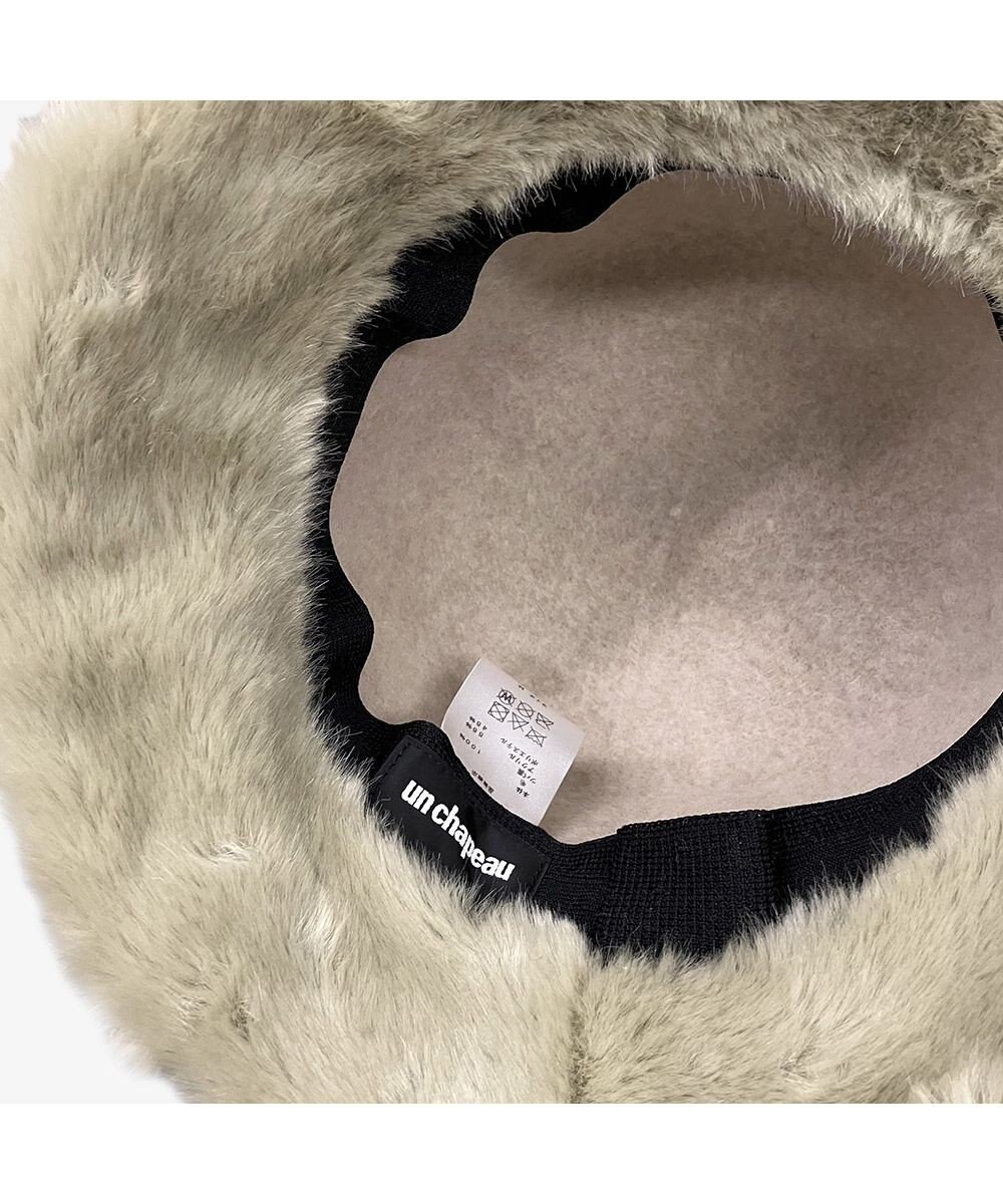 林八百吉商店 un chapeau ファー付きセーラー 